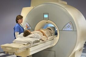 MRI sebagai kaedah untuk mendiagnosis osteochondrosis lumbal