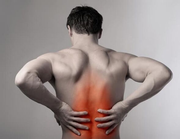 sakit belakang akibat osteochondrosis tulang belakang